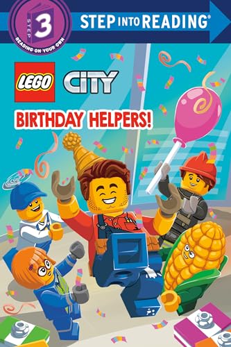 9780593481110: Birthday Helpers! (LEGO City) (Step into Reading)