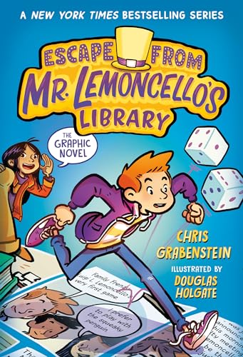 Stock image for Escape from Mr. Lemoncello's Library: The Graphic Novel [Paperback] Grabenstein, Chris and Holgate, Douglas for sale by Lakeside Books