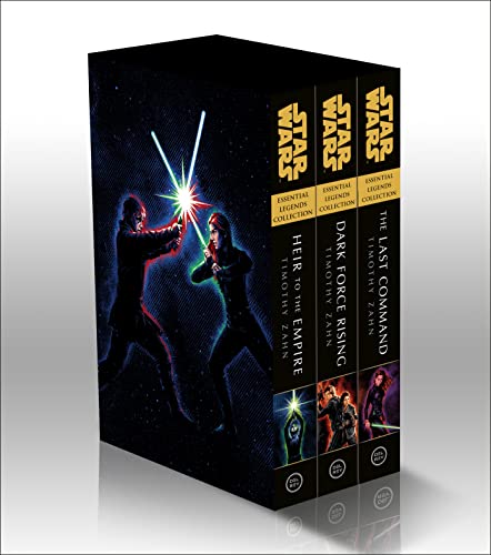 Stock image for The Thrawn Trilogy Boxed Set: Star Wars Legends: Heir to the Empire, Dark Force Rising, The Last Command (Star Wars: The Thrawn Trilogy - Legends) for sale by Lakeside Books