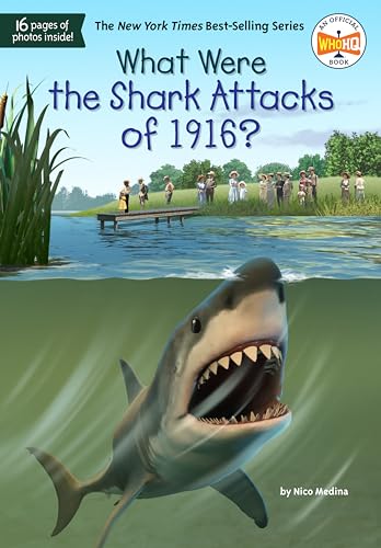Stock image for What Were the Shark Attacks of 1916? (What Was?) [Paperback] Medina, Nico; Who HQ and Foley, Tim for sale by Lakeside Books