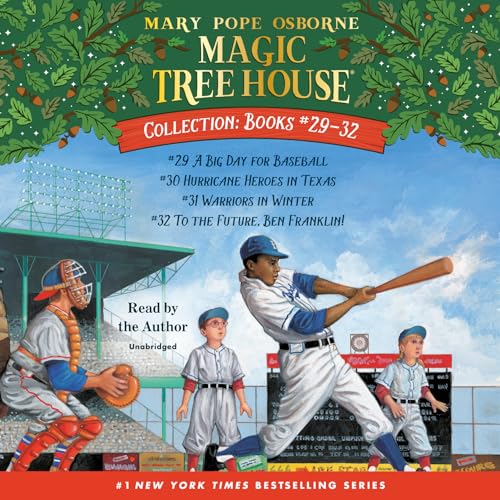9780593556191: Magic Tree House Collection: Books 29-32: A Big Day for Baseball / Hurricane Heroes in Texas / Warriors in Winter / to the Future, Ben Franklin! (Magic Tree House, 29-32)