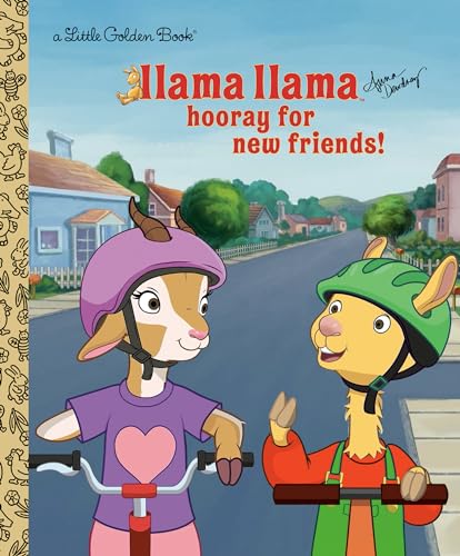Stock image for Llama Llama Hooray for New Friends! (Little Golden Book) for sale by Lakeside Books