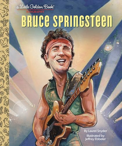 Stock image for Bruce Springsteen A Little Golden Book Biography for sale by Books Unplugged