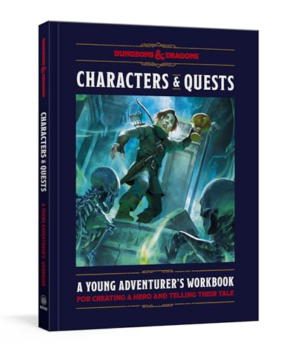 Imagen de archivo de Characters & Quests (Dungeons & Dragons): A Young Adventurer's Workbook for Creating a Hero and Telling Their Tale (Dungeons & Dragons Young Adventurer's Guides) [Hardcover] Scherb, Sarra and Officia a la venta por Lakeside Books