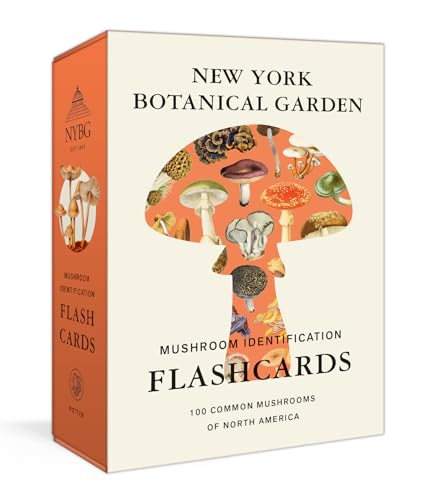 Stock image for New York Botanical Garden Mushroom Identification Flashcards: 100 Common Mushrooms of North America for sale by HPB-Diamond