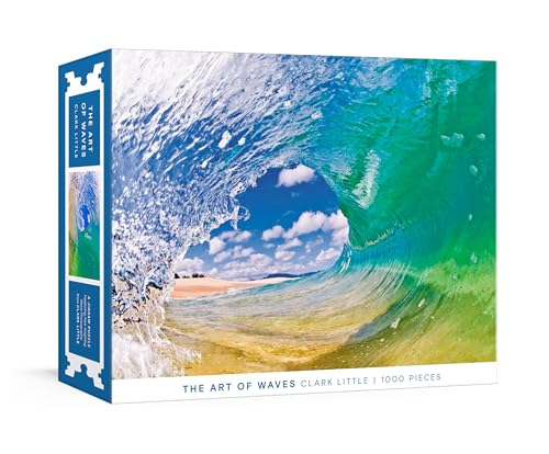 Stock image for Clark Little: The Art of Waves Puzzle: A Jigsaw Puzzle Featuring Awe-Inspiring Wave Photography from Clark Little: Jigsaw Puzzles for Adults for sale by GF Books, Inc.