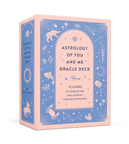 Stock image for Astrology of You and Me Oracle Deck: 72 Cards to Understand and Improve Your Relationships for sale by Devils in the Detail Ltd