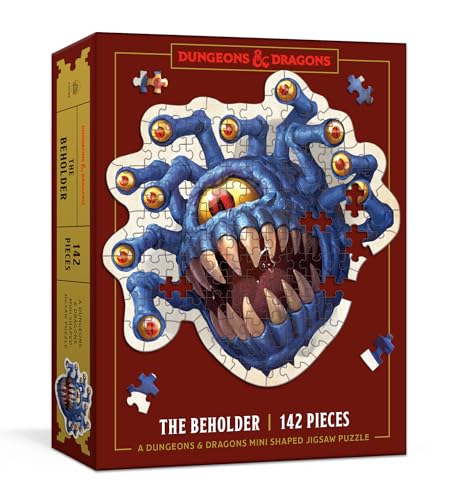 Stock image for Dungeons & Dragons Mini Shaped Jigsaw Puzzle: The Beholder Edition: 100+ Piece Collectible Puzzle for All Ages for sale by Lakeside Books