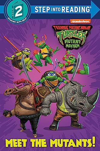 9780593646823: Meet the Mutants! (Teenage Mutant Ninja Turtles; Step Into Reading, Step 2)