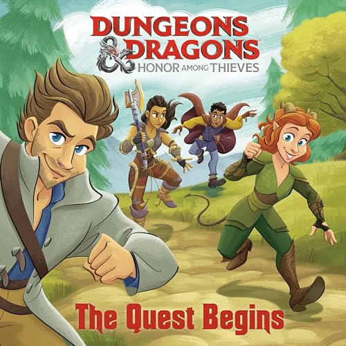 Imagen de archivo de The Quest Begins (Dungeons & Dragons: Honor Among Thieves) a la venta por ThriftBooks-Atlanta
