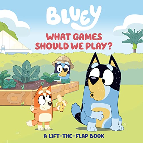 Beispielbild fr Bluey: What Games Should We Play?: A Lift-the-Flap Book zum Verkauf von Dream Books Co.