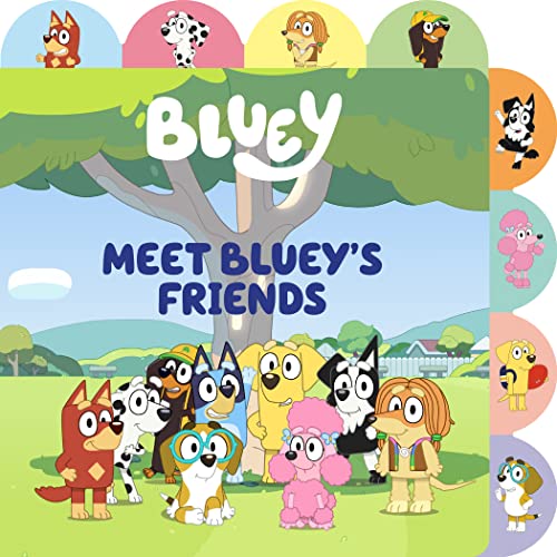 Beispielbild fr Meet Bluey's Friends: A Tabbed Board Book zum Verkauf von BooksRun