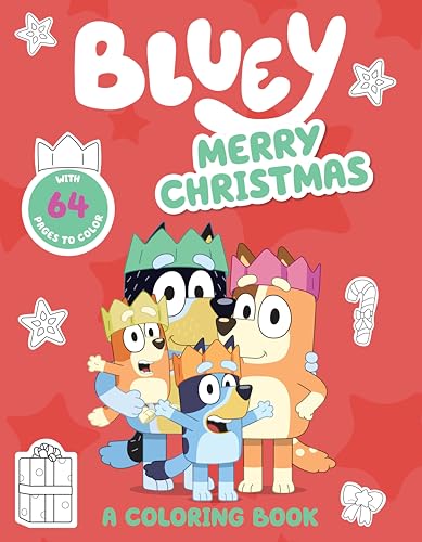 Stock image for Bluey: Merry Christmas: A Coloring Book for sale by Blackwell's