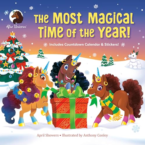 Stock image for The Most Magical Time of the Year! (Afro Unicorn) for sale by Red's Corner LLC