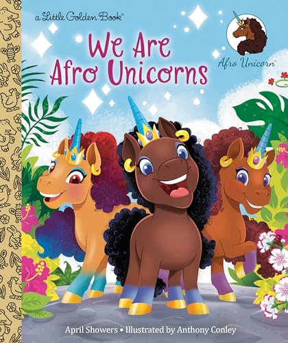 Stock image for We Are Afro Unicorns (Little Golden Book) for sale by SecondSale