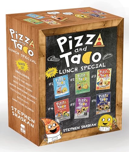 Beispielbild fr Pizza and Taco Lunch Special: 6-Book Boxed Set: Books 1-6 (A Graphic Novel Boxed Set) zum Verkauf von Monster Bookshop