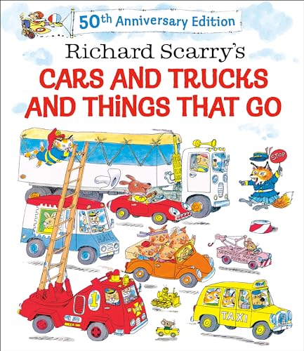 Imagen de archivo de Richard Scarry's Cars and Trucks and Things That Go: 50th Anniversary Edition a la venta por HPB Inc.
