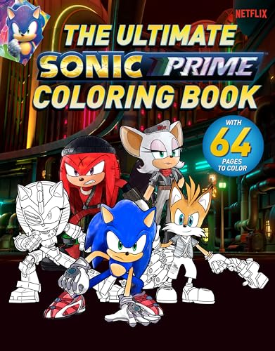 Beispielbild fr The Ultimate Sonic Prime Coloring Book zum Verkauf von Blackwell's