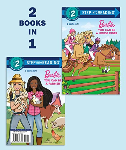 9780593807392: Barbie You Can Be a Horse Rider / Barbie You Can Be a Farmer: 2 Books in 1 (Barbie: Step into Reading, Level 2)