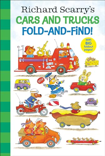 Stock image for Richard Scarry's Cars and Trucks Fold-and-Find! [Hardcover] Scarry, Richard for sale by Lakeside Books