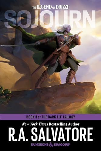 Stock image for Dungeons & Dragons: Sojourn (The Legend of Drizzt): Book 3 of The Dark Elf Trilogy; New York Times bestselling author [Paperback] Salvatore, R.A. for sale by Lakeside Books