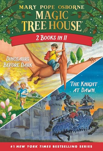 Beispielbild fr Magic Tree House 2-In-1 Bindup: Dinosaurs Before Dark/The Knight at Dawn. A Stepping Stone Book (TM) zum Verkauf von Blackwell's