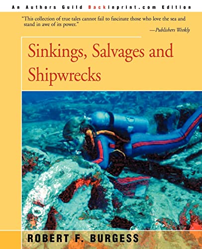 Stock image for Sinkings, Salvages and Shipwrecks for sale by Revaluation Books