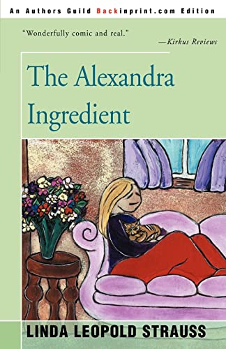 Beispielbild fr The Alexandra Ingredient zum Verkauf von ThriftBooks-Atlanta