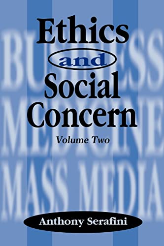 Beispielbild fr Ethics and Social Concern, Volume Two (Ethics Social Concern) zum Verkauf von Ebooksweb
