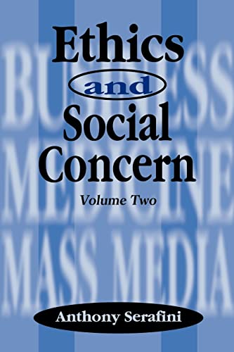 Imagen de archivo de Ethics and Social Concern, Volume Two (Ethics Social Concern) a la venta por Ebooksweb