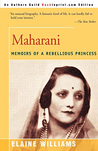 Beispielbild fr Maharani zum Verkauf von Better World Books