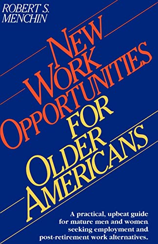 Stock image for New Work Opportunities for Older Americans for sale by Ebooksweb