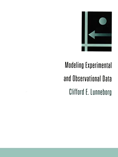 Imagen de archivo de Modeling Experimental and Observational Data a la venta por a2zbooks