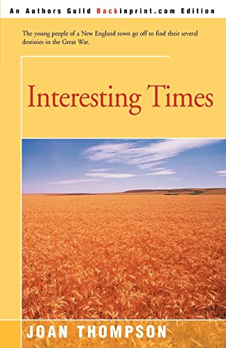 Interesting Times (9780595154302) by Thompson, Joan