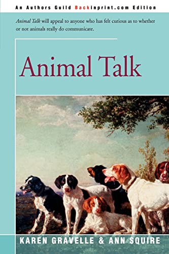 9780595156474: Animal Talk