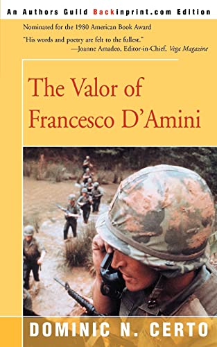 Stock image for The Valor of Francesco D'Amini for sale by JEANCOBOOKS