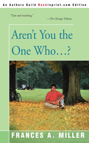 Beispielbild fr Aren't You the One Who.? zum Verkauf von ThriftBooks-Atlanta