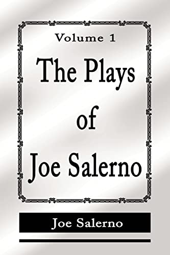 Beispielbild fr The Plays of Joe Salerno Volume 1 v 1 zum Verkauf von PBShop.store US