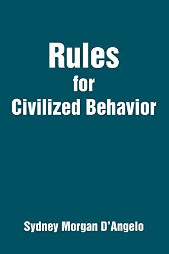 Stock image for Rules for Civilized Behavior for sale by PBShop.store US