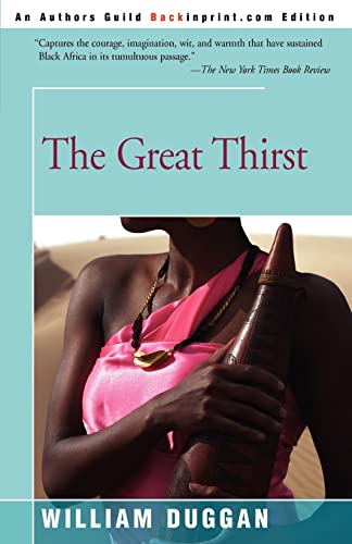 9780595219568: The Great Thirst