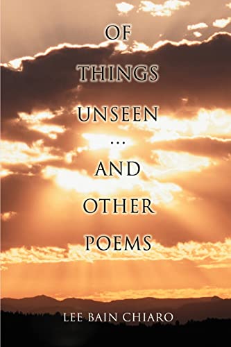 Stock image for Of Things Unseen and Other Poems for sale by PBShop.store US