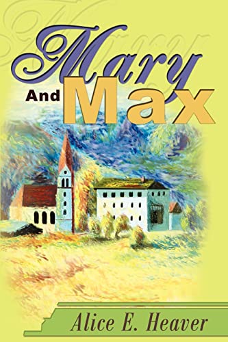 Imagen de archivo de Mary And Max a la venta por Chiron Media