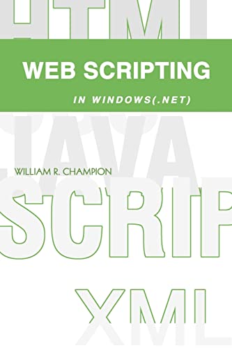 Web Scripting In Windows (.net)