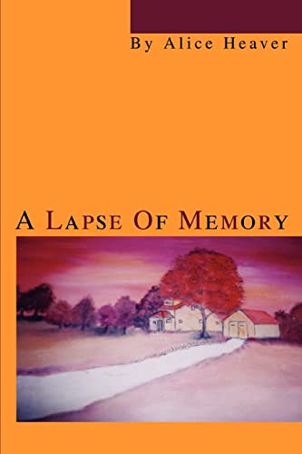 Stock image for A Lapse Of Memory for sale by Chiron Media