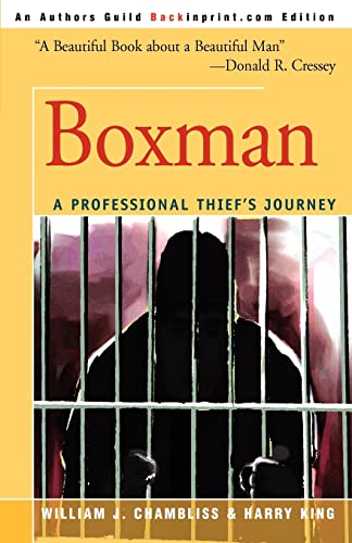 Stock image for Boxman: A Professional Thief's Journey for sale by ThriftBooks-Atlanta