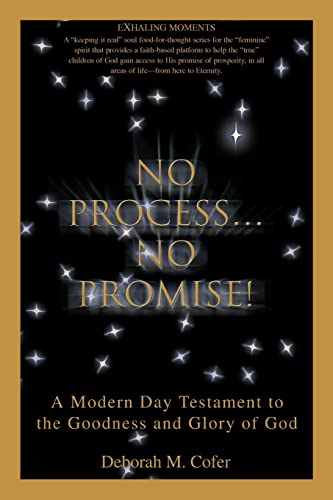 Stock image for NO PROCESS NO PROMISE!: A Modern Day Testament to the Goodness and Glory of God for sale by Chiron Media