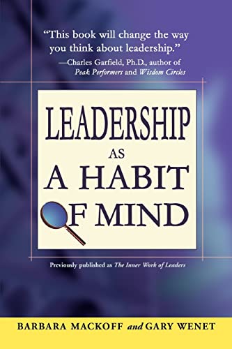 Stock image for Leadership as a Habit of Mind for sale by Ergodebooks