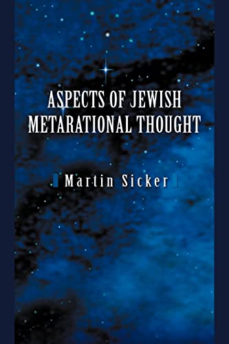 Imagen de archivo de Aspects of Jewish Metarational Thought a la venta por Wonder Book