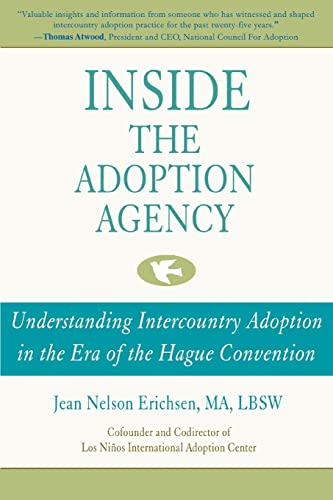 Stock image for INSIDE THE ADOPTION AGENCY: Understanding Intercountry Adoption in the Era of the Hague Convention for sale by Wonder Book