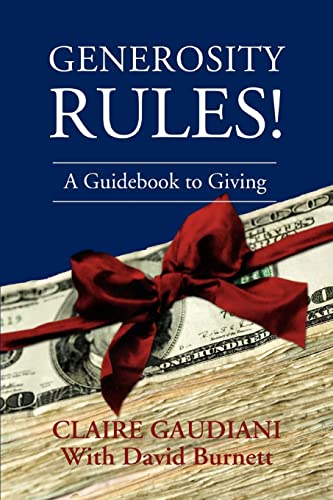 Beispielbild für GENEROSITY RULES!: A GUIDEBOOK TO GIVING zum Verkauf von BooksRun